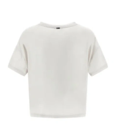Herno Knitted Crew Neck T-shirt In White