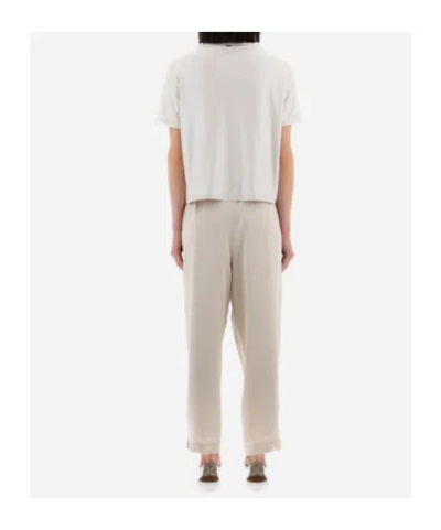 Herno Knitted Crew Neck T-shirt In White