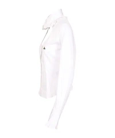 Vivienne Westwood Toulouse Frill Shirt Shirts White In White