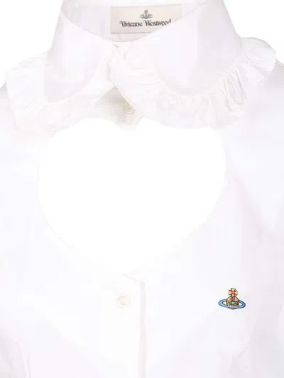 Vivienne Westwood Toulouse Frill Shirt Shirts White In White