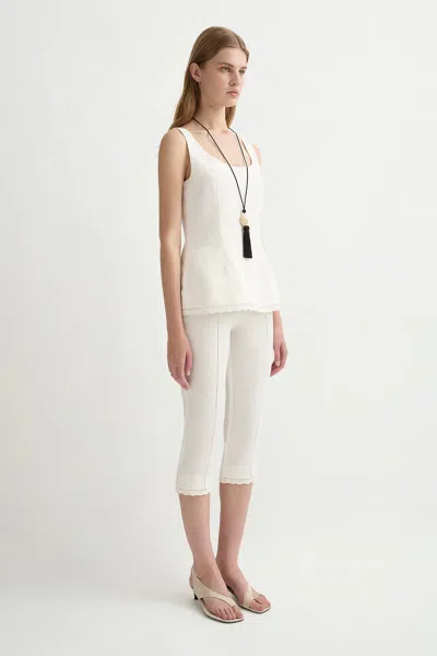 The Posse Effi Top In White