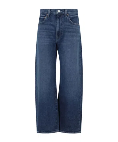 Paige Jeans With Logo Application In Blue