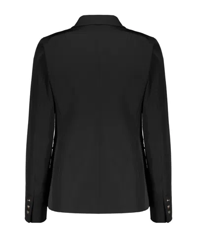 Herno Shawl Collar Blazer In Black