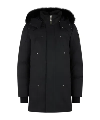Moose Knuckles Original Stirling Down Parka In Blue