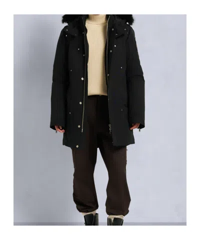 Moose Knuckles Original Stirling Down Parka In Blue