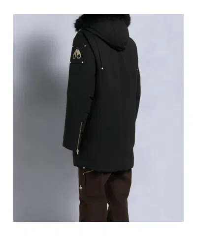 Moose Knuckles Original Stirling Down Parka In Blue