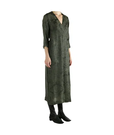 Uma Wang Anthea Dress In Green
