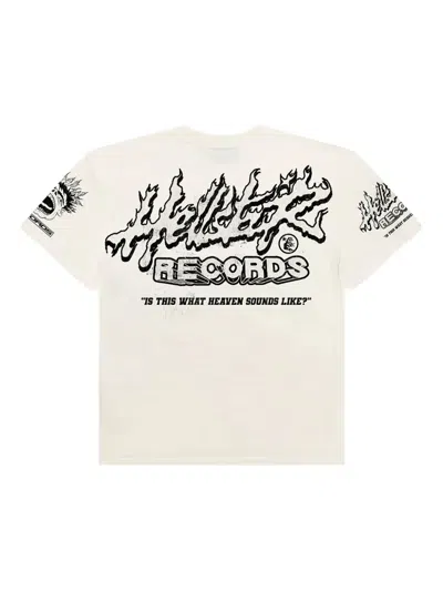 Hellstar Graphic-print T-shirt In White