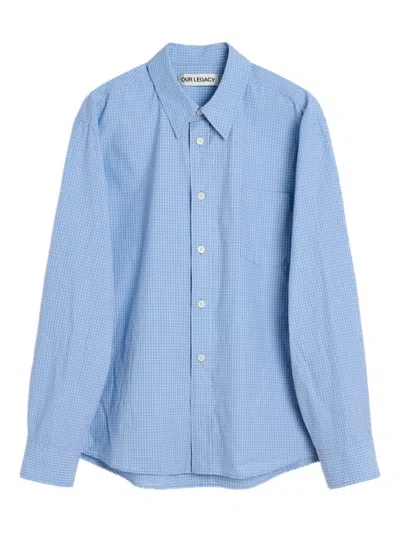 Our Legacy Beyond Bd Shirt In Blue