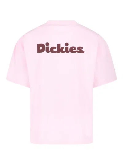 Dickies Logo-detail Short-sleeve T-shirt In Pink