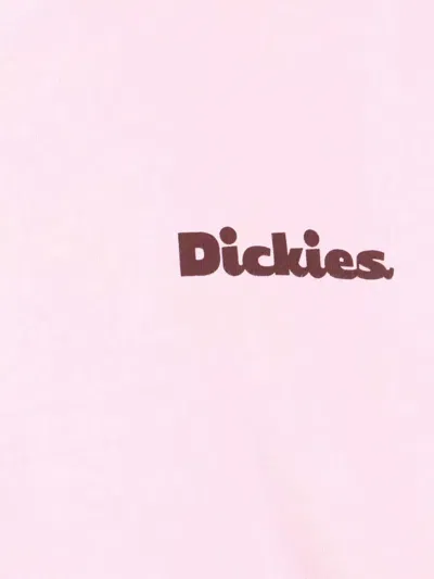 Dickies Logo-detail Short-sleeve T-shirt In Pink