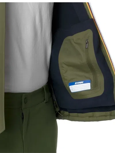 K-way Jacko Bomber Jacket In Green