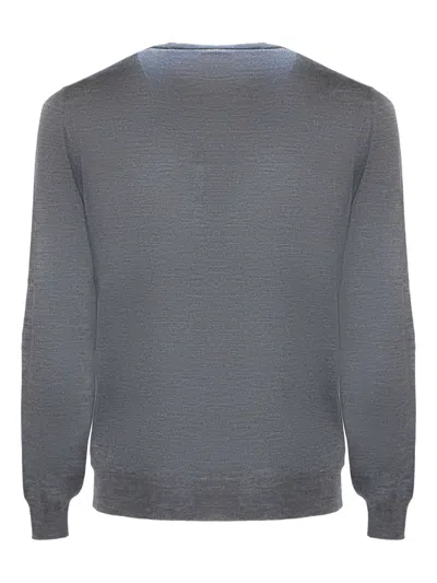 Fedeli Crew-neck Sweater In Gray