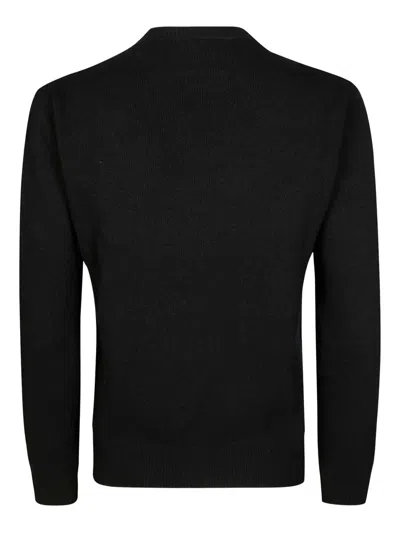 Mc2 Saint Barth Gc Christmas Holidays Jersey In Black