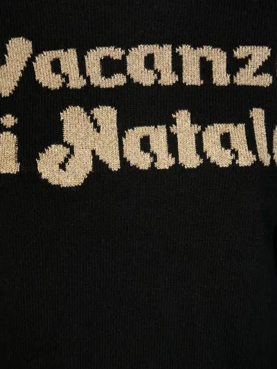 Mc2 Saint Barth Gc Christmas Holidays Jersey In Black