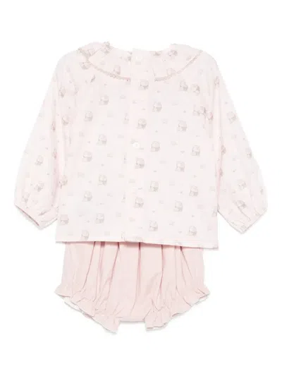 Paz Rodriguez Cotton Tracksuit In Multi