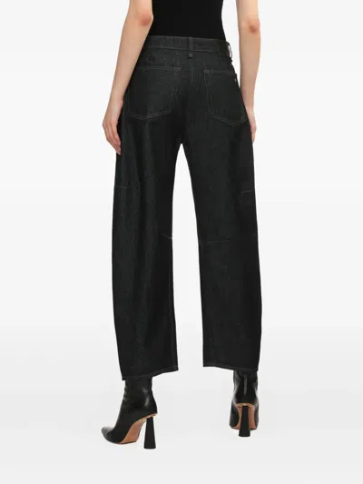 Rag & Bone Charlie Patchwork Jeans In Blue