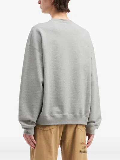 Khoki Image-patch Sweatshirt In Gray
