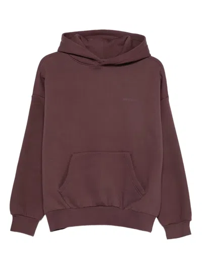 Wrstbhvr Pouch-pocket Hoodie In Brown