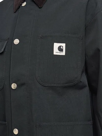 丝绒领胸袋夹克