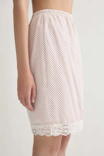 The Posse Marlowe Skirt In White