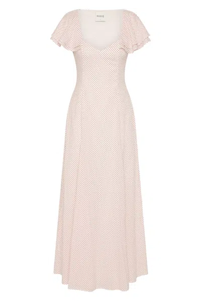 The Posse Marlowe Sundress In White