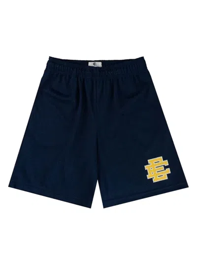 Eric Emanuel Logo Track Shorts In Blue