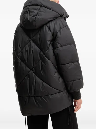 Marc O'polo Hooded Quilted Jacket In Black