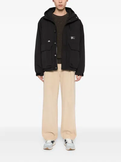 Chocoolate Logo-patch Jacket In Black