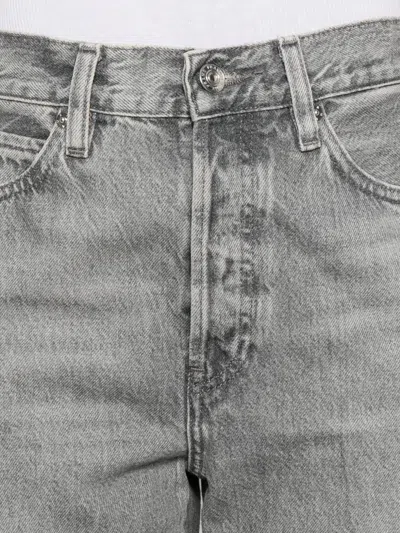 Frame The Vertical Five-pocket Jeans In Gray