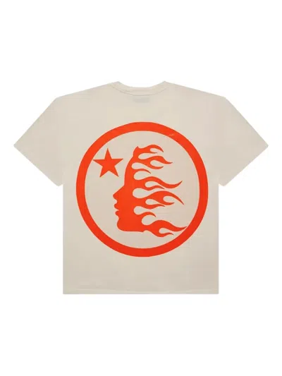 Hellstar Print Classic T-shirt In White
