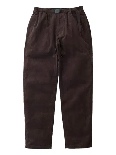 Gramicci Corduroy-effect Performance Trousers In Brown