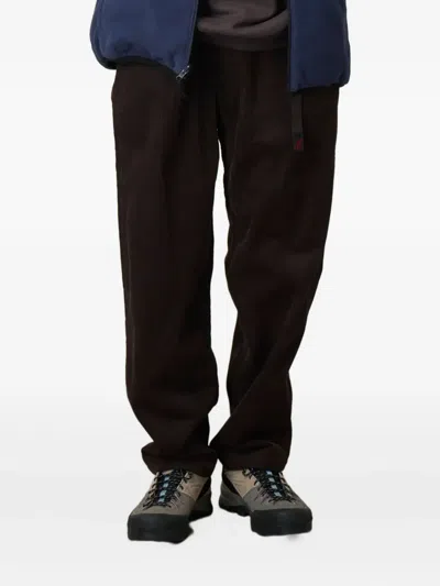 Gramicci Corduroy-effect Performance Trousers In Brown