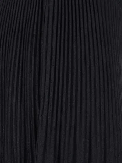 Issey Miyake Pleated Trousers In Blue
