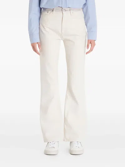 Calvin Klein Authentic Bootcut Jeans In White