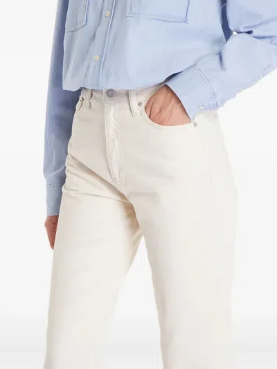 Calvin Klein Authentic Bootcut Jeans In White