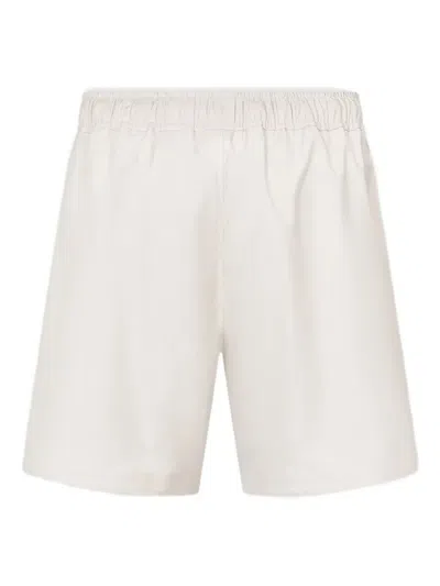 Amiri Elastic Waist Shorts In Neutral
