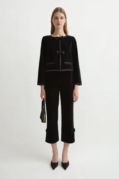 The Posse Quincy Jacket In Black