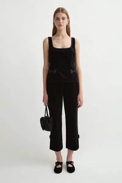 The Posse Quincy Top In Black