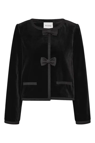 The Posse Quincy Jacket In Black