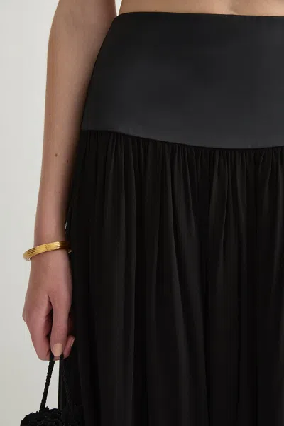The Posse Solene Skirt In Black