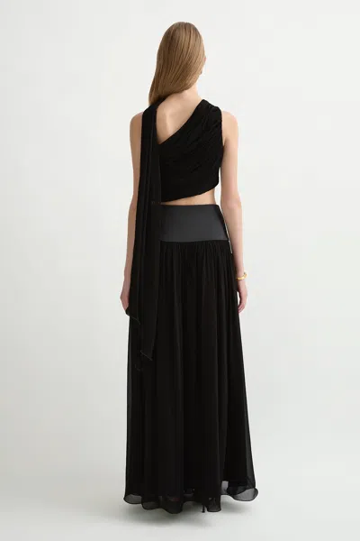 The Posse Solene Skirt In Black