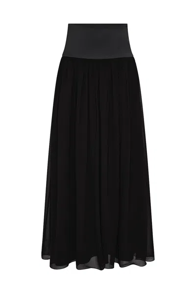 The Posse Solene Skirt In Black