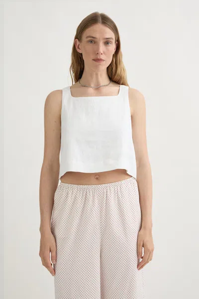 The Posse Val Top In White