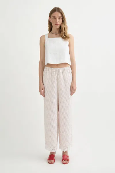 The Posse Val Top In White