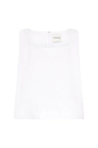 The Posse Val Top In White