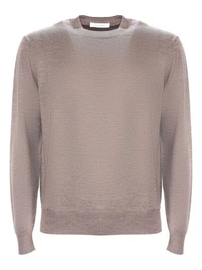 Cruciani Round-neck Sweater In Neutral