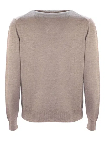 Cruciani Round-neck Sweater In Neutral