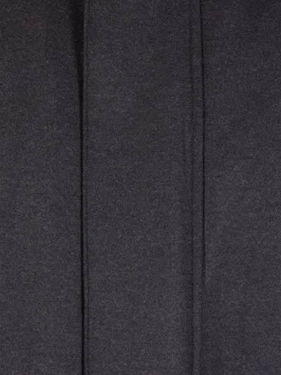 Auralee Oversized Padded Wool Coat In Blue