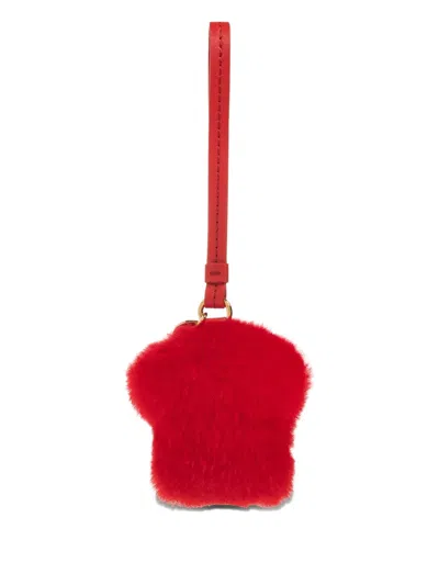 人造皮草包袋吊饰